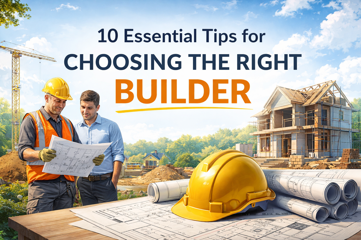 10 Essential Tips for Choosing the Right Builder